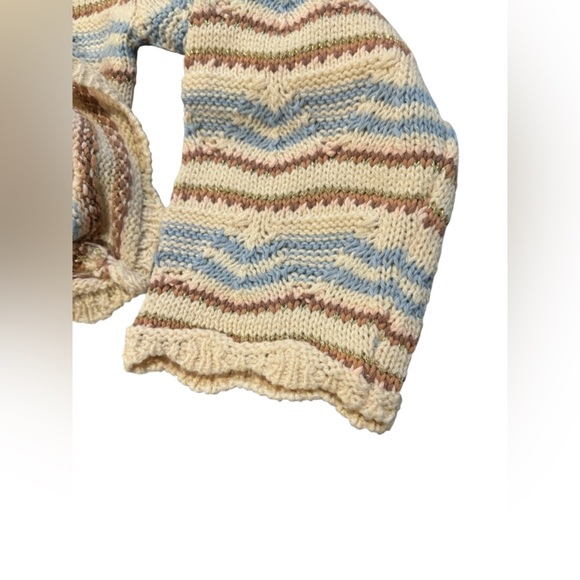 Zara girls sparkle striped sweater 4 - Picture 4 of 6